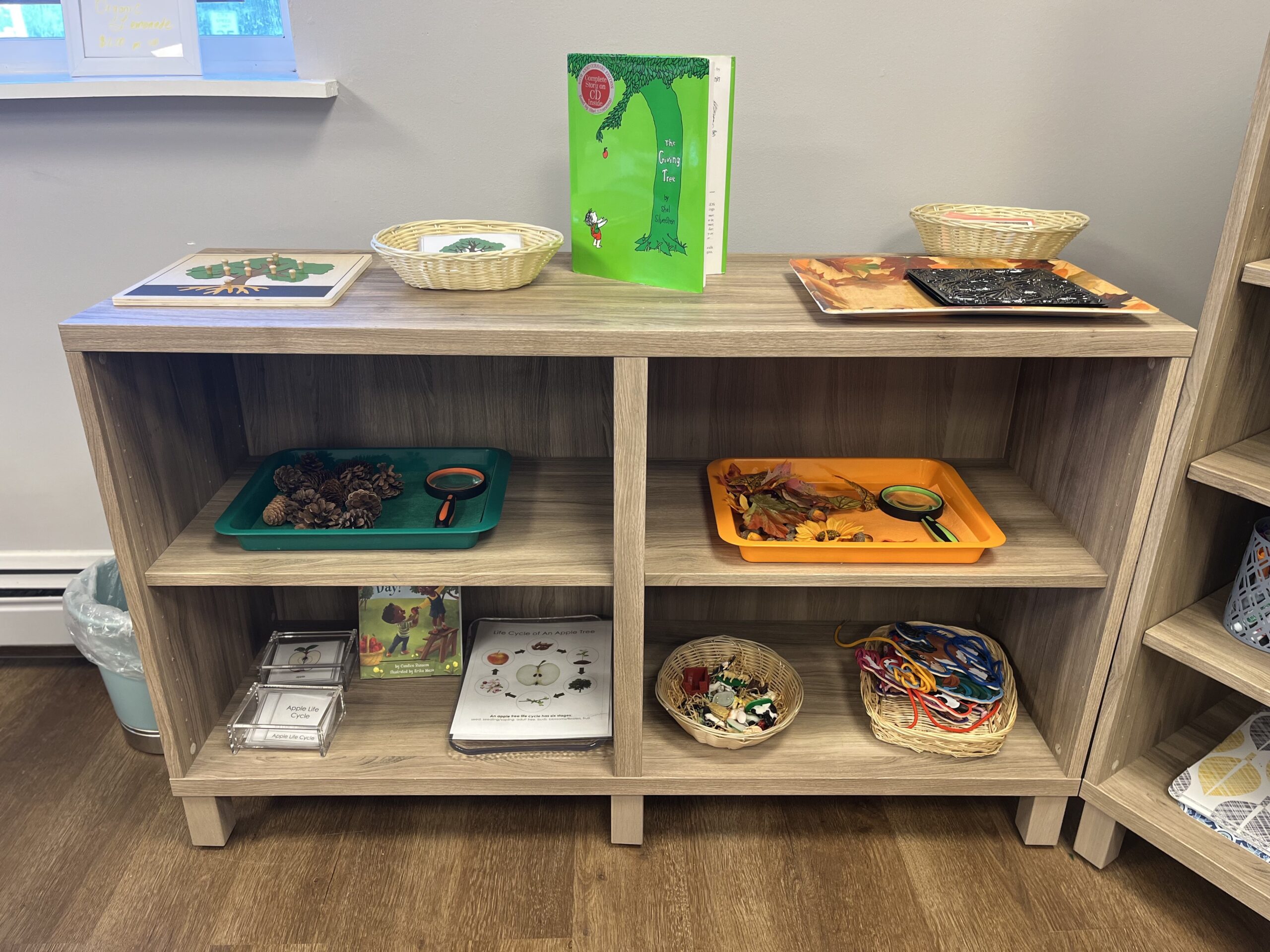 Prepared materials and supplies in the Elements Workspace environment.