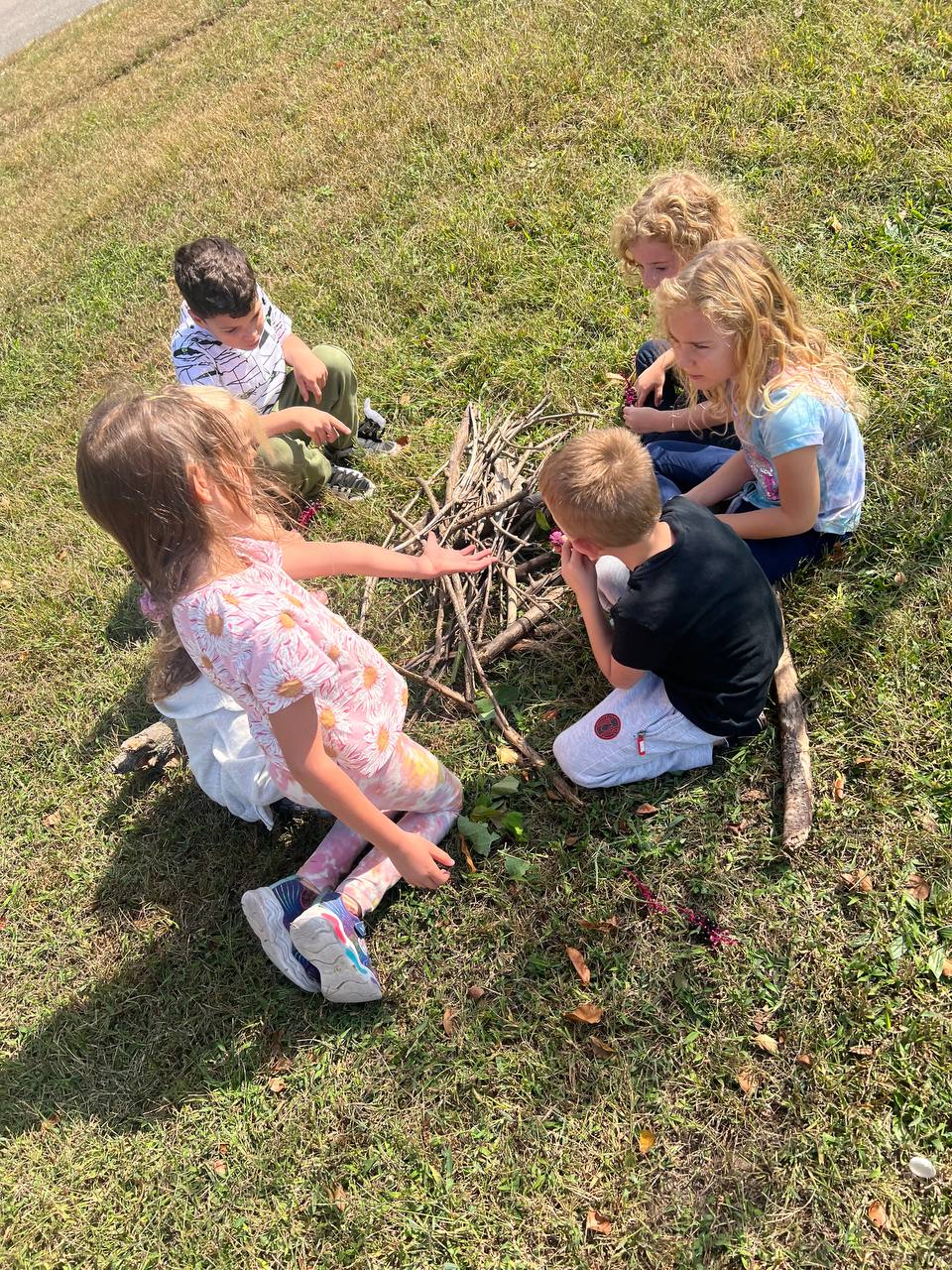 Children playing together